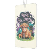 Halloween Cute Highland Cow (2) Luchtverfrisser (Links)