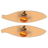 Halloween Cute Kat Witch en Pumpkin Friend Basketbal (Panelen)