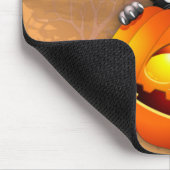 Halloween Cute Kat Witch en Pumpkin Friend Muismat (Hoek)