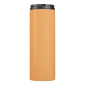 Halloween Cute Kat Witch en Pumpkin Friend Thermosbeker (Achterkant)