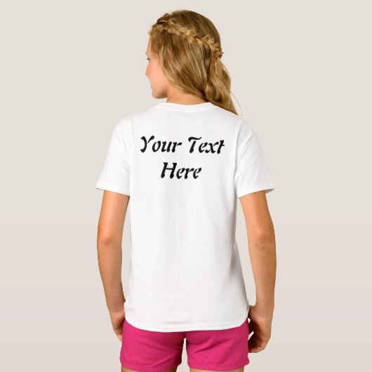 Halloween Cute Kitty Witch and Pumpkin Friend  T-shirt (Achterkant volledig)