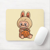 Halloween Cute Labubu Muismat (Met muis)