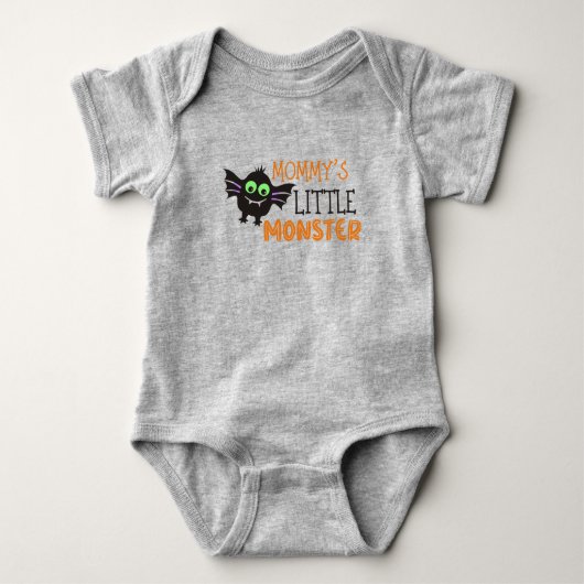 Halloween Cute Little Monster Son Romper (Voorkant)