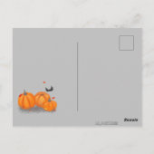 Halloween Cute Little Witch Briefkaart (Achterkant)