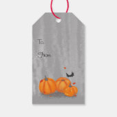 Halloween Cute Little Witch Cadeaulabel (Achterkant)