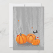 Halloween Cute Little Witch Kaart (Achterkant)