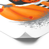 Halloween Cute Little Witch Poster (Hoek)