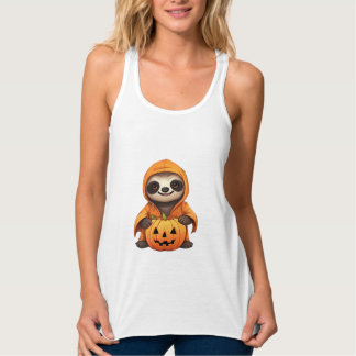 Halloween Cute Luiaard Klassiek T-shirt