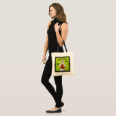 Halloween - Cute Mummy en Pumpkin Tote Bag (Voorkant (model))