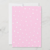 Halloween Cute Pink Ghost Birthday Spooktacular Kaart (Achterkant)