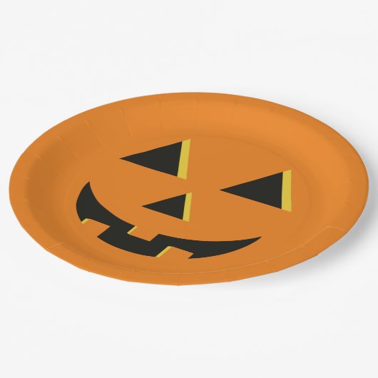 Halloween Cute Pumpkin Jack-O-Lantern Bord (Gekanteld)