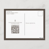 Halloween Cute Pumpkins Jack Simple Social Media Briefkaart (Achterkant)