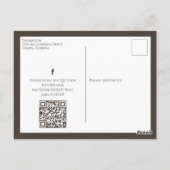 Halloween Cute Pumpkins Jack Simple Social Media Briefkaart (Achterkant)