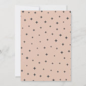 Halloween Cute Retro Spooky Ghost Birthday Party Kaart (Achterkant)