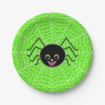 Halloween Cute Spider op internet