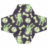 Halloween Cute Spooky Glow Skeleton Bot Skull Voetbal (Enkel)