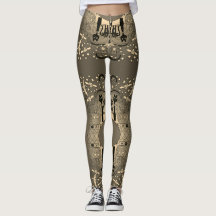 Halloween Cute & Spooky Leggings Neutrale Kleur