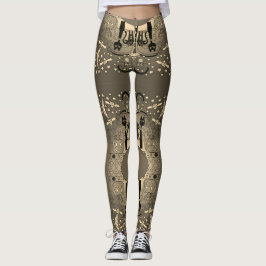 Halloween Cute & Spooky Leggings Neutrale Kleur