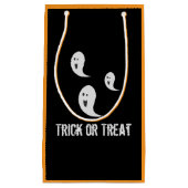 Halloween Cute Spooky Trick or treat Ghosts Klein Cadeauzakje (Voorkant)