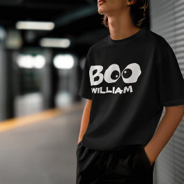 Halloween Cute Whimsical Scary Ghost Boo Eyes T-shirt