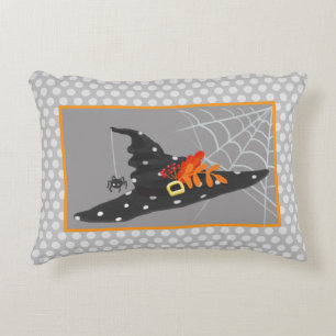 Halloween Cute Witch Pet Accent Kussen