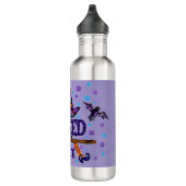 Halloween Cute Wyed Witch Waterfles (Rechts)