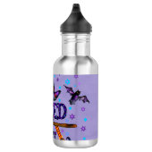 Halloween Cute Wyed Witch Waterfles (Rechts)