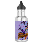 Halloween Cute Wyed Witch Waterfles (Links)