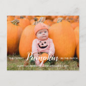 Halloween Cutest Pumpkin in the Patch Feestdagenkaart (Voorkant)