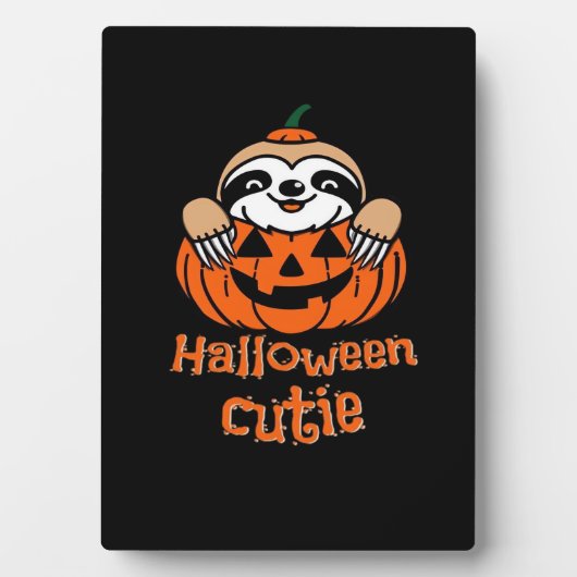 Halloween cutie luiaard Essential T-Shirt Fotoplaat (voorkant)