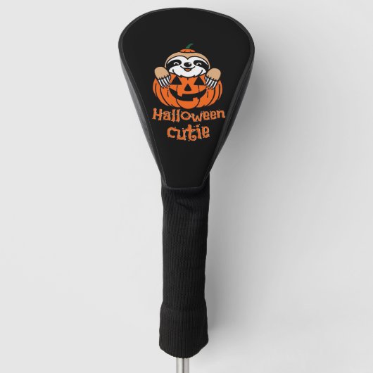 Halloween cutie luiaard Essential T-Shirt Golfheadcover (Voorkant)