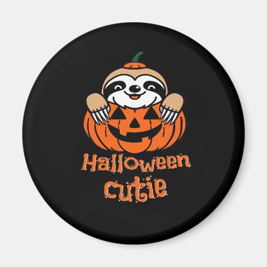 Halloween cutie luiaard Essential T-Shirt Magneet (Voorkant)
