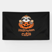 Halloween cutie luiaard Essential T-Shirt Spandoek (Horizontaal)