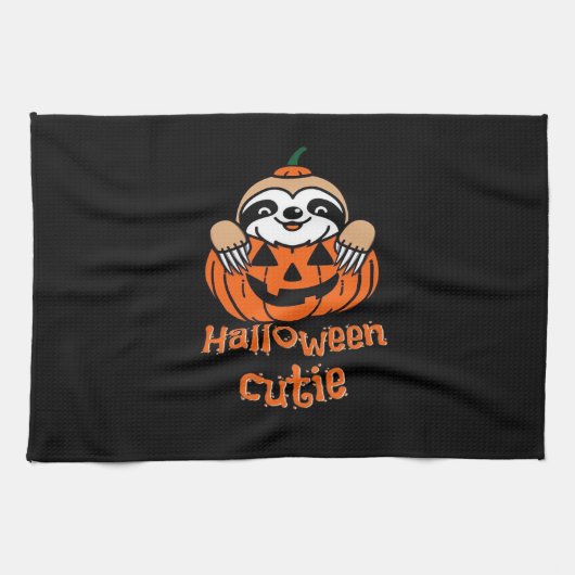 Halloween cutie luiaard Essential T-Shirt Theedoek (Horizontaal)