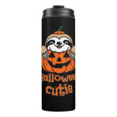 Halloween cutie luiaard Essential T-Shirt Thermosbeker (Voorkant)