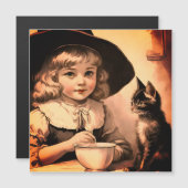 Halloween cutie no4 -magnetische kaart (Voorkant / Achterkant)