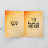 Halloween cutie no6 -grappig citaat Kaart (Binnen)