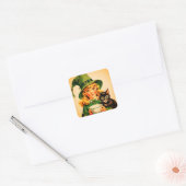  Halloween cutie no7 Vierkante Sticker (Envelop)