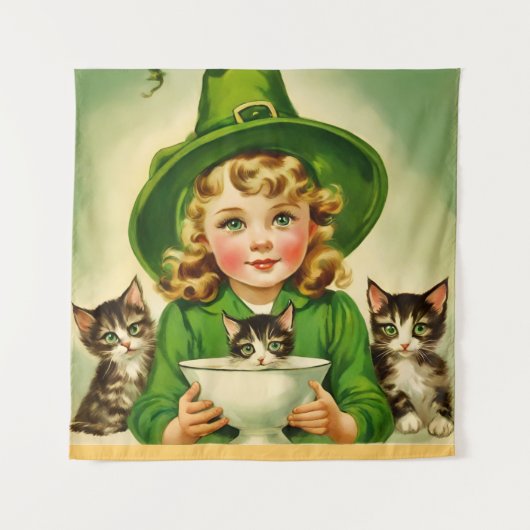 Halloween cutie no9 Wandkleed (Voorkant)