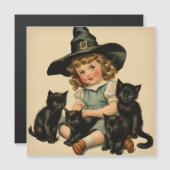  Halloween cutie nr. 2 - magnetische kaart (Voorkant / Achterkant)