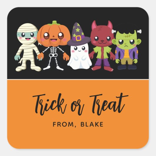 Halloween Cutie Stickers (Voorkant)