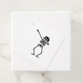 Halloween dab bedankjes labels (In situ)