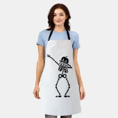 Halloween dab schort (Gedragen)