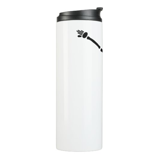 Halloween dab thermosbeker (Gedraaid links)