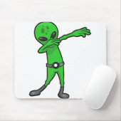halloween dabbing alien muismat (Met muis)