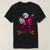 Halloween Dabbing Dracula Dab Vampire Funny Easy C T-shirt (Design voorkant)