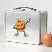 Halloween Dabbing Jack O Lantern Pompoen Halloween (In situ)