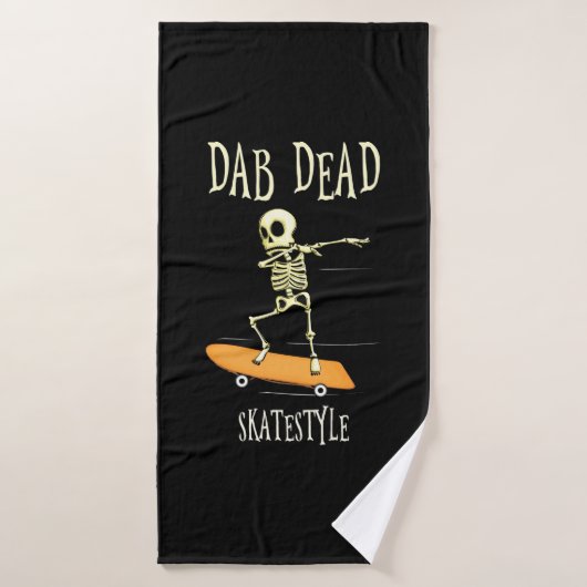 Halloween Dabbing Skatestyle Badhanddoek (Badhanddoek)