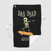 Halloween Dabbing Skatestyle Golfhanddoek (Insitu)