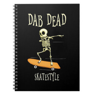 Halloween Dabbing Skatestyle Notitieboek